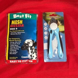 Dog Bundle Clippers and Muzzle